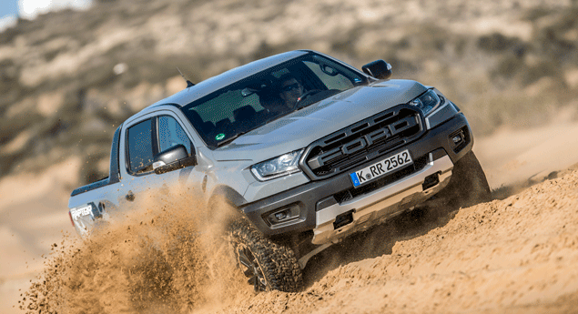 Ford Ranger Raptor em ação. Veja este video!