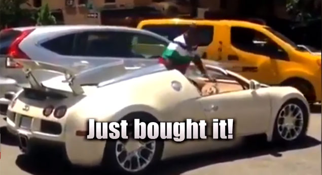 Bugatti de Tracy Morgan envolvido em acidente dispendioso (vídeo)