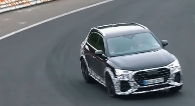 Audi RS Q3 espiado em Nürburgring