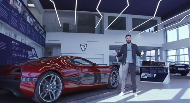 CEO da Rimac leva-o num 'tour' pela sua fábrica