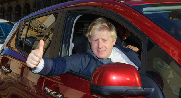 Boris Johnson testou carros e era um "cromo"