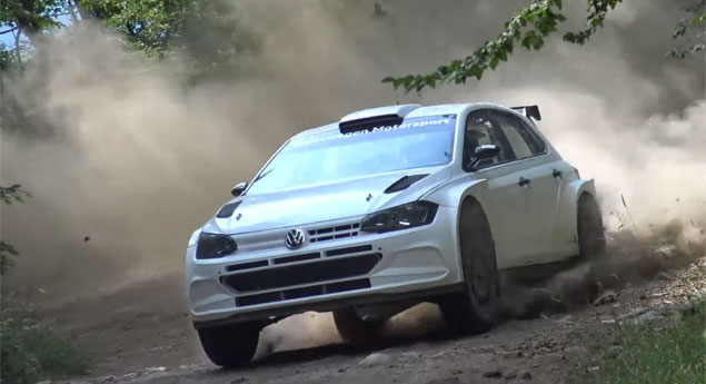 Veja o novo VW Polo de Rallye a ser levado ao limite (vídeo)