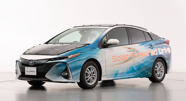 Toyota desenvolve Prius solar mais eficiente