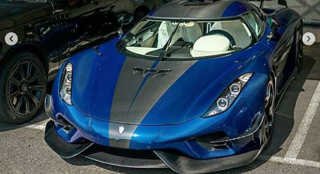 Piloto portuguesa comprou mais um Koenigsegg