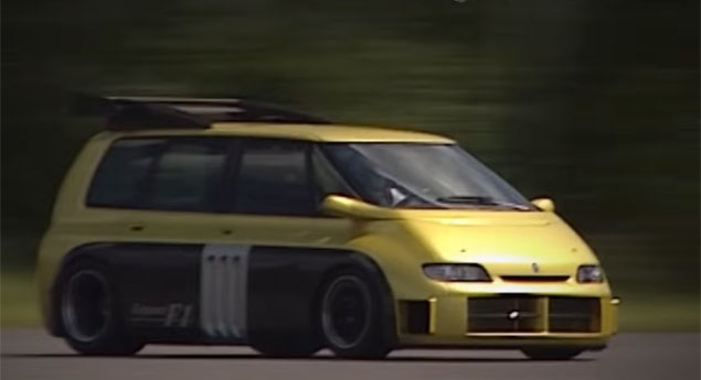 Renault Espace F1 faz 25 anos (vídeo)