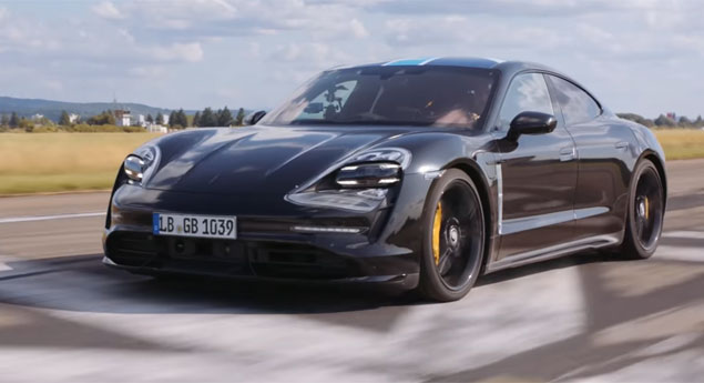 Porsche Taycan mostra toda a sua resistência (vídeo)