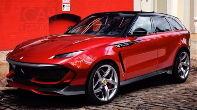 Ferrari revela novos detalhes do seu primeiro SUV