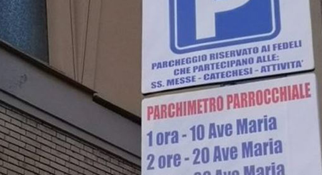 Padre cobra estacionamento em parque da Igreja em Avé-Marias