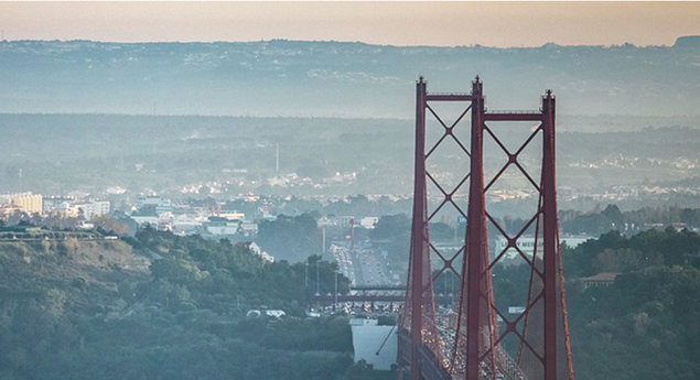 Manhã caótica para entrar em Lisboa vindo de Almada