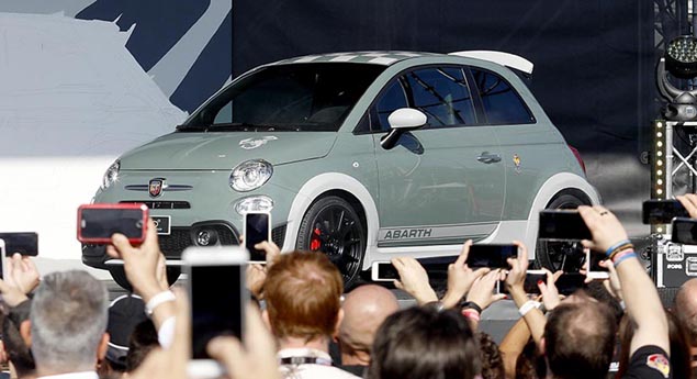 Abarth junta mais de 5000 no 70.º aniversário