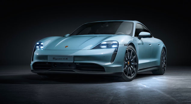 Taycan 4S é o novo modelo de entrada à gama eléctrica da Porsche