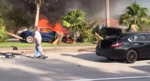 Homem morre queimado e família culpa a Tesla