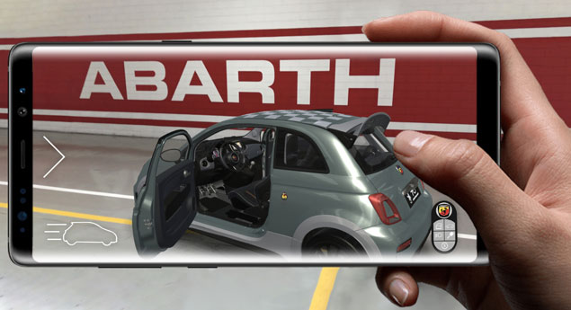 Já imaginou o novo Abarth dentro de sua casa?