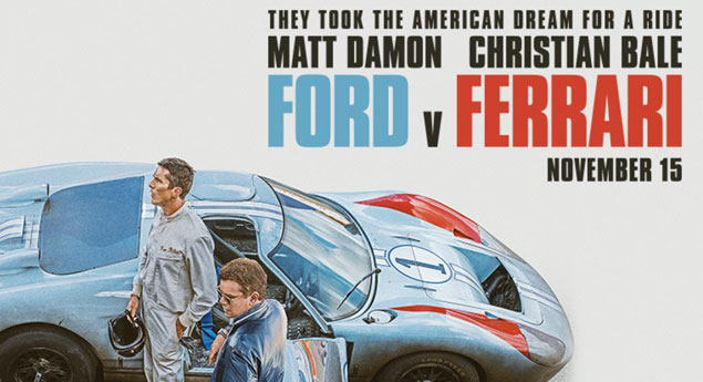 Ford vs Ferrari, um filme a não perder