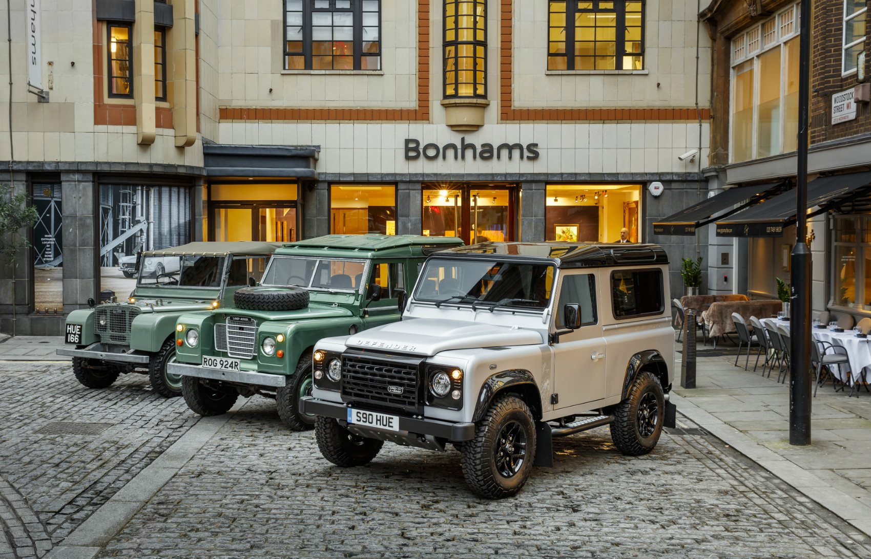 Land Rover Defender gerações