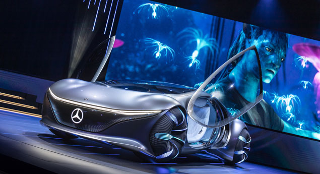 Este Mercedes Avtr chega-nos do mundo de Avatar