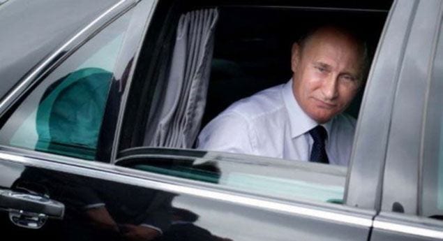 Limousine blindada de V. Putin à venda