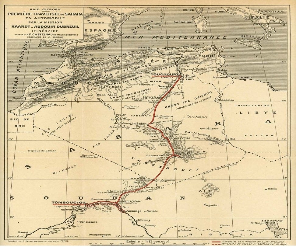 Realizado pela primeira vez em 1922, o traçado de 3.170 km vai voltar a ser cumprido 100 anos depois, em 2022