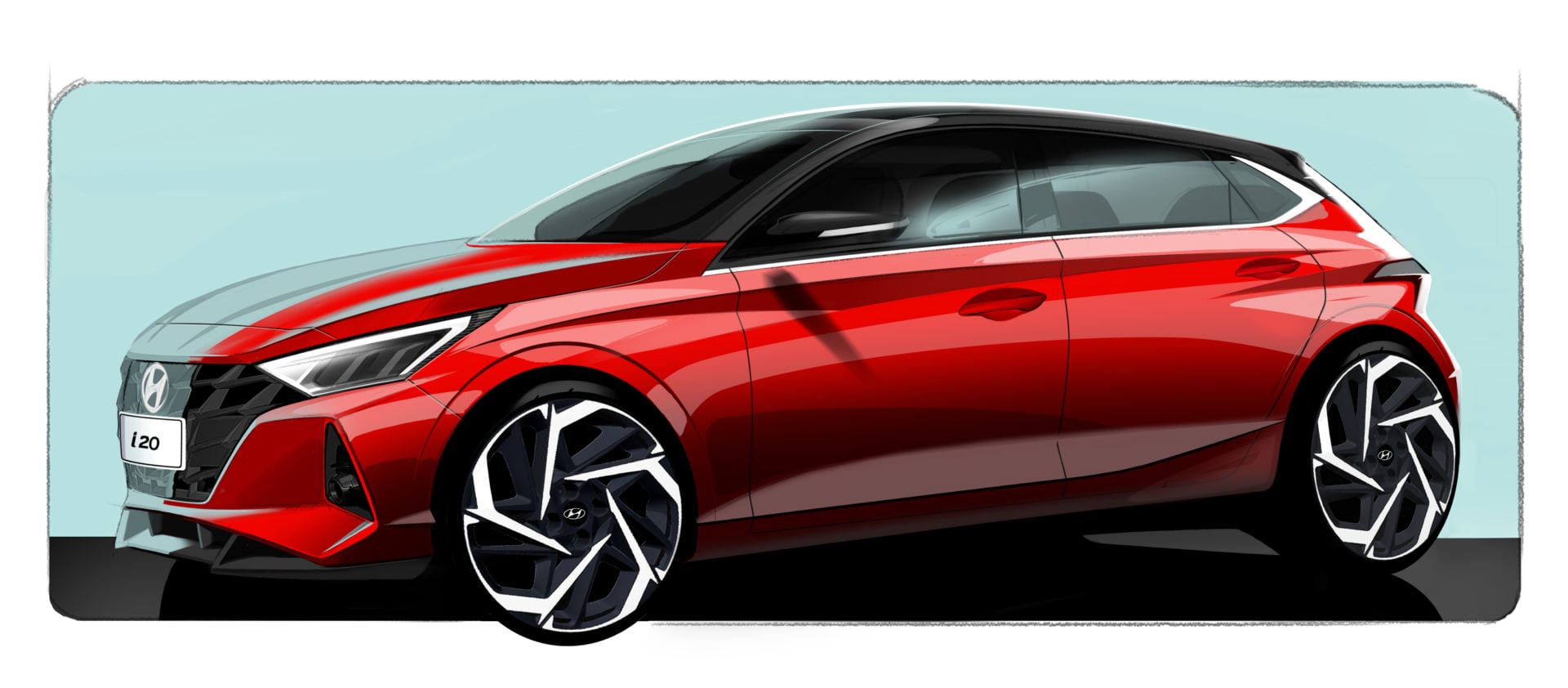 Hyundai i20 desvenda novo design "Sensuous Sportiness"