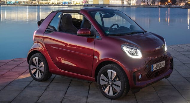 Novo Smart elétrico disponível desde os 22 845 €