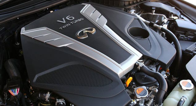 Motor V6 bi-turbo do Infiniti Q60