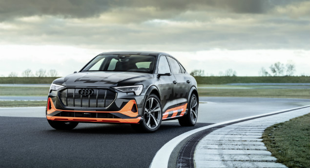 Audi e-tron S. Cuidado, porque este elétrico também sabe driftar!