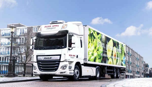 DAF Trucks. CF Hybrid testado na Holanda