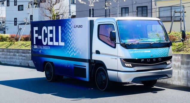 Mitsubishi Fuso inicia produção do Canter F-Cell no final de 2020