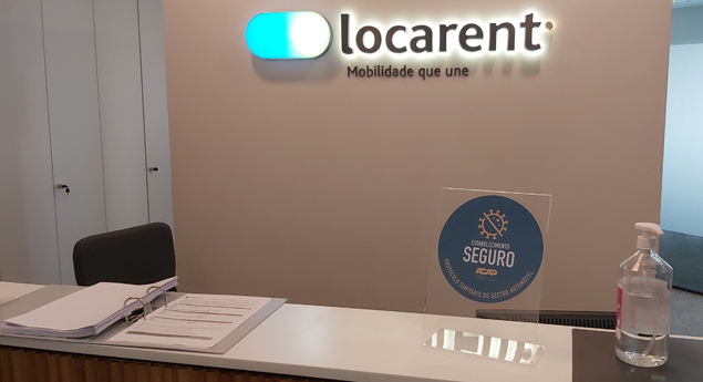 Locarent adere à iniciativa "Estabelecimento Seguro"