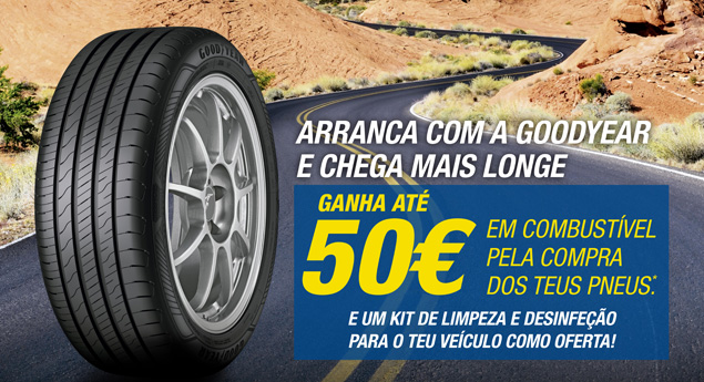 Goodyear e Vulco premeiam clientes na troca de pneus