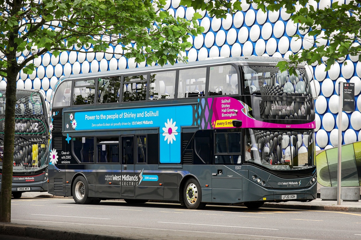 BYD ADL Enviro400 EV da National Express West Midlands