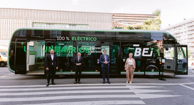 Irizar ie tram de 12 metros apresentado no País Basco