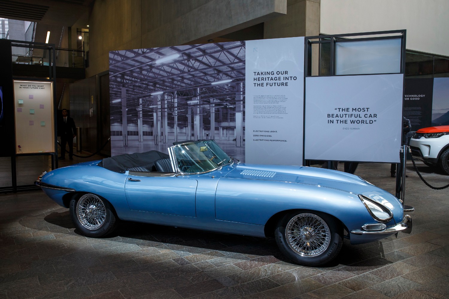 Modelo icónico na história da jaguar, E-Type também já é elétrico