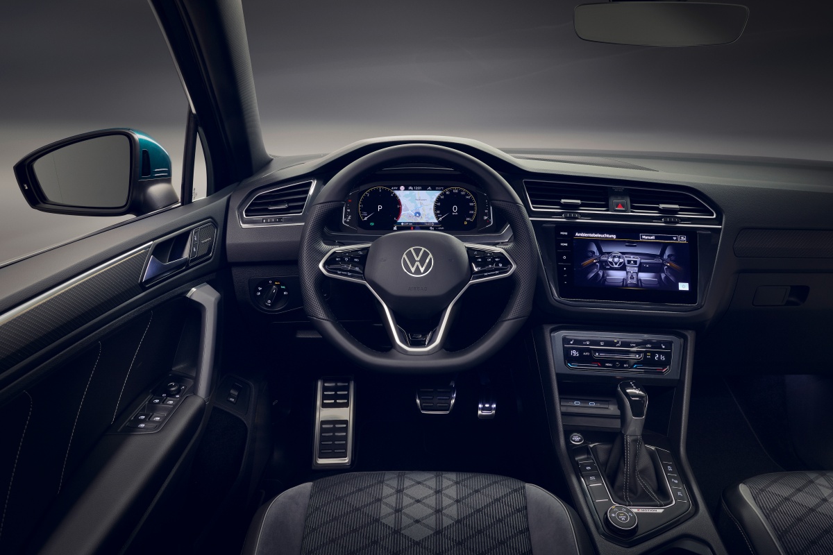 Interior do novo Volkswagen Tiguan R-Line