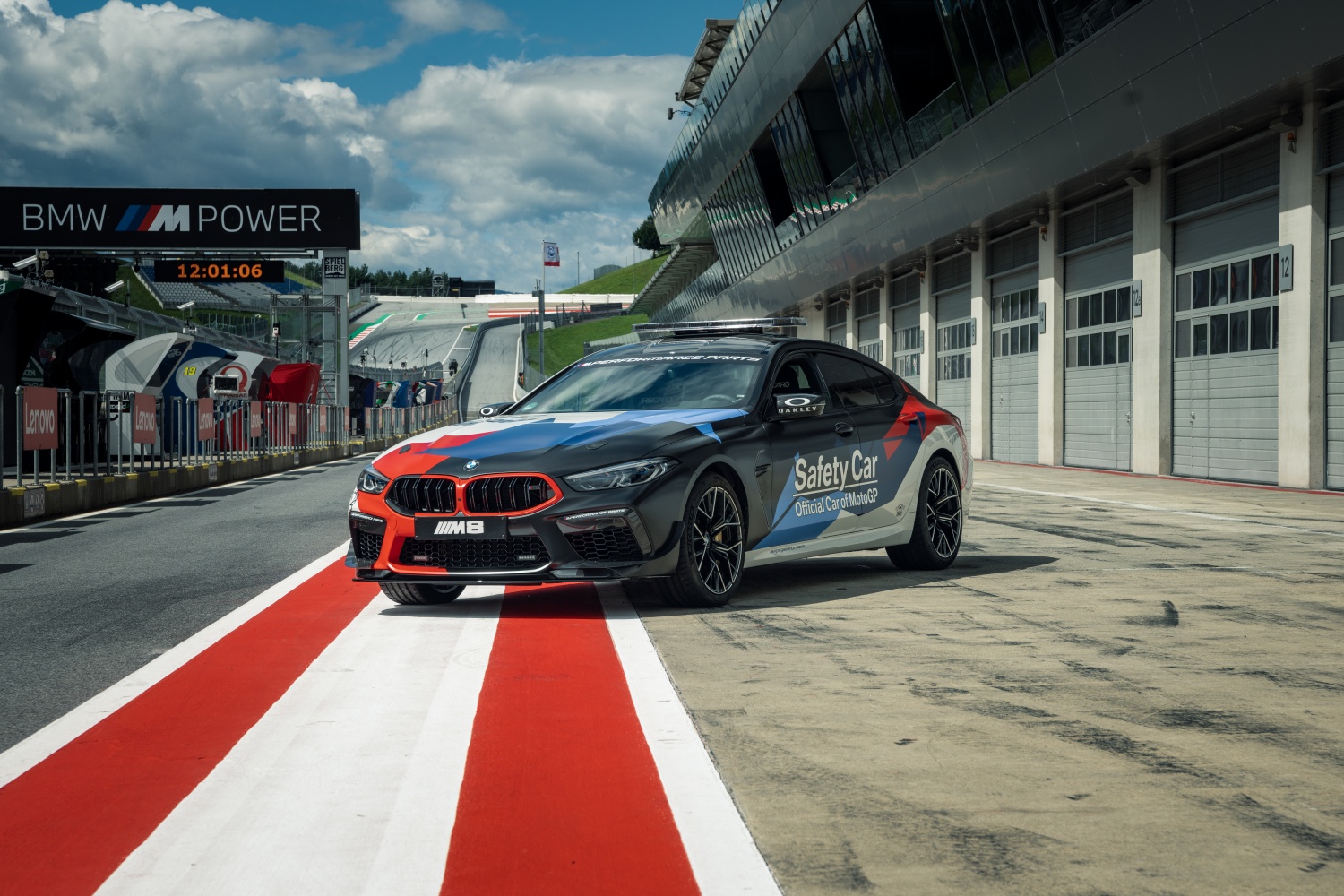 BMW M8 Gran Coupé MotoGP Safety Car