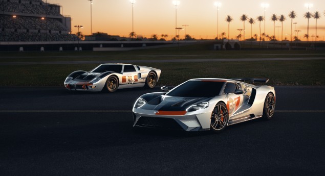 Ford GT Heritage Edition 2021. Recordar a vitória nas 24 Horas de Daytona 1965