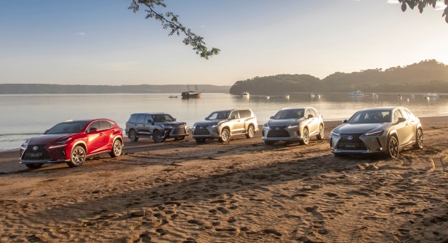 Lexus celebra marca dos cinco milhões de SUV e crossovers vendidos