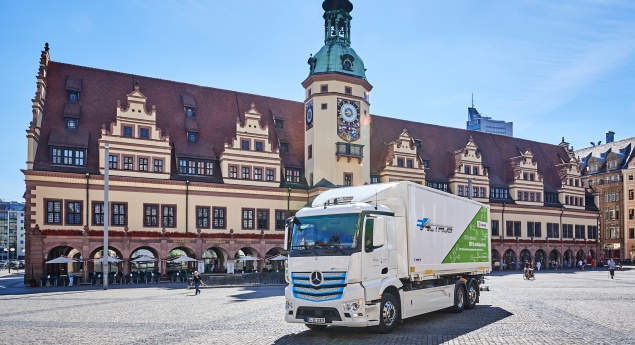 Mercedes-Benz eActros. DB Schenker inicia segunda fase de testes