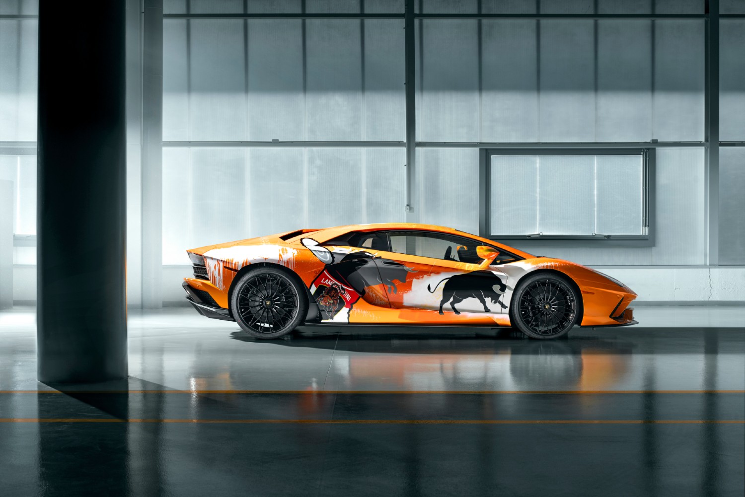 O Lamborghini Aventador S by Skyler Grey