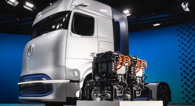 Mercedes-Benz eGenH2 Truck. Camião do futuro é a hidrogénio