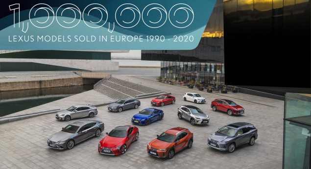 Lexus. Primeiro milhão no 30º aniversário na Europa