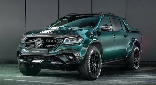 Mercedes-Benz Classe X Racing Green é a nova criação da Carlex Design