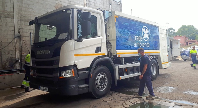 Rede Ambiente integra na frota camião Scania GNC