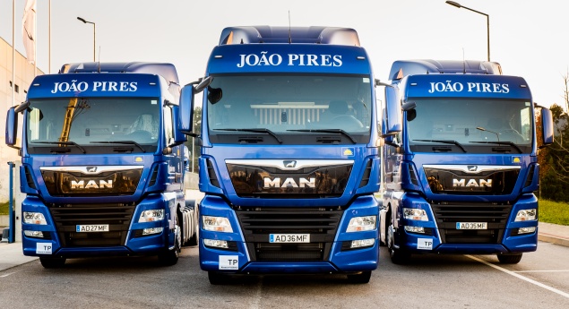 Transportes João Pires renova frota com 21 MAN TGX 18.510