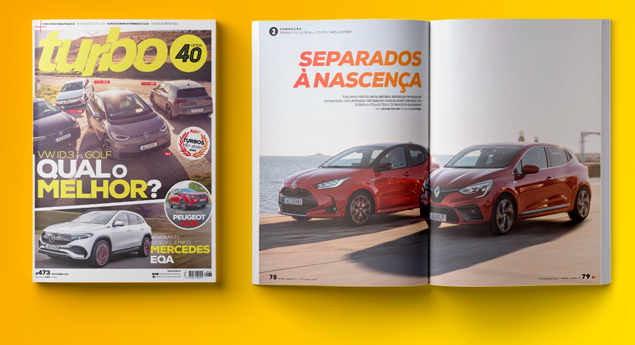 Com muitas e várias novidades. TURBO de Fevereiro já nas bancas!