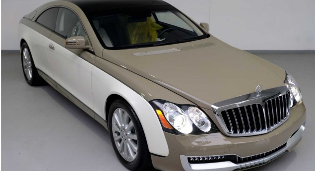 Encomendado por Khaddafi. Exclusivo Maybach 57S Coupe à venda por um milhão