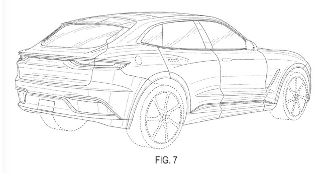 Karma Automotive "anuncia" SUV através de desenhos de patentes