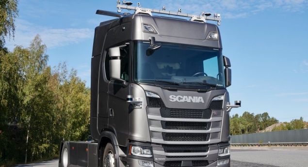 Scania vai testar camiões autónomos numa autoestrada sueca