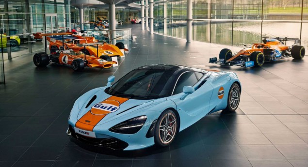 Iniciada na década de 60. McLaren celebra parceria com 720S vestido de Gulf Oil