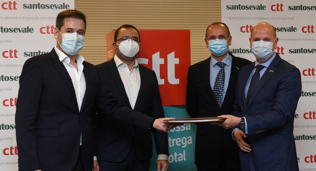 Santos e Vale e CTT assinam acordo para distribuição de carga
